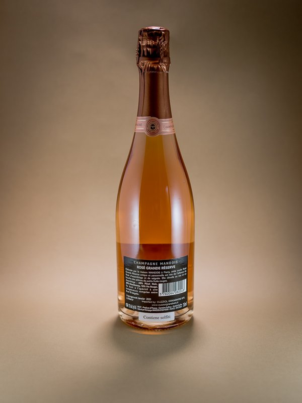 Champagne Mandois Brut Rosé Grande Réserve -1
